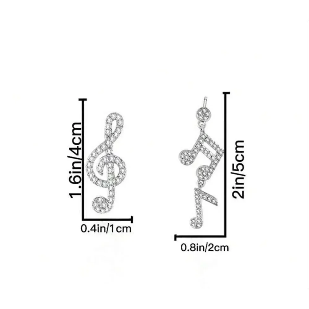 Musical Note Earrings